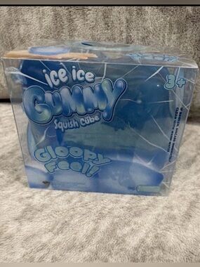 Squish Cube - Blue Gooey Sensory Toy